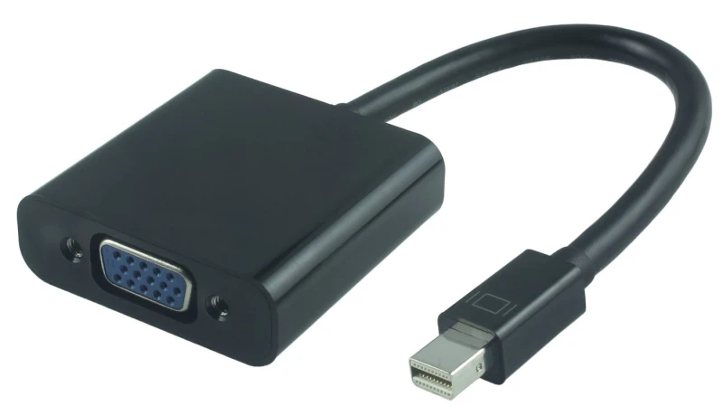 Image of Microconnect MDPVGA2B video cable adapter 0.15 m Mini DisplayPort VGA