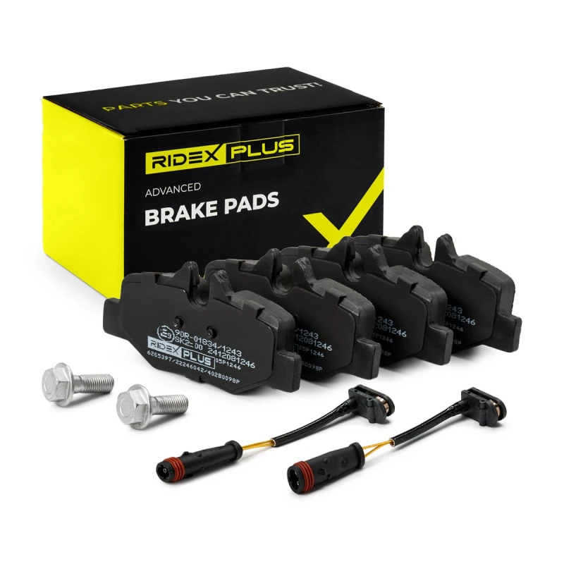 Image of RIDEX PLUS Brake pad set RIDEX PLUS 402B0098P