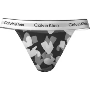 Image of Calvin Klein String Thong - Black