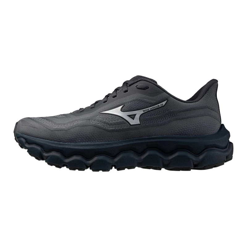 Image of Mizuno Mizuno Wave Horizon 9 Mens India Ink/galaxy Silver/black - Navy / 6.5 / Standard