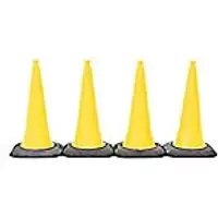 Image of Sport Cone Yellow 1150 x 300 x 290 mm Pack of 4