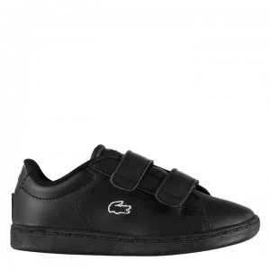 Image of Lacoste Evo Trainers - Black Mono