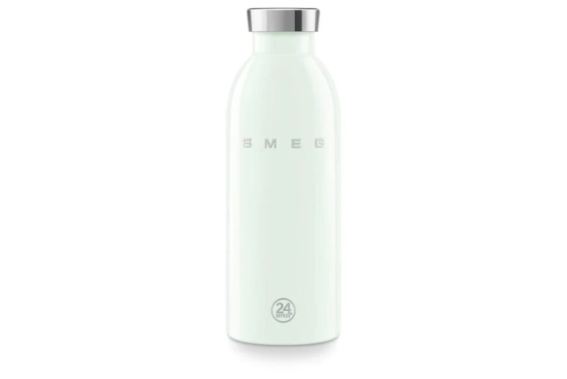 Image of Smeg 24Bottles Stainless Steel 500ml Bottle in Green Green Unisex 500ml