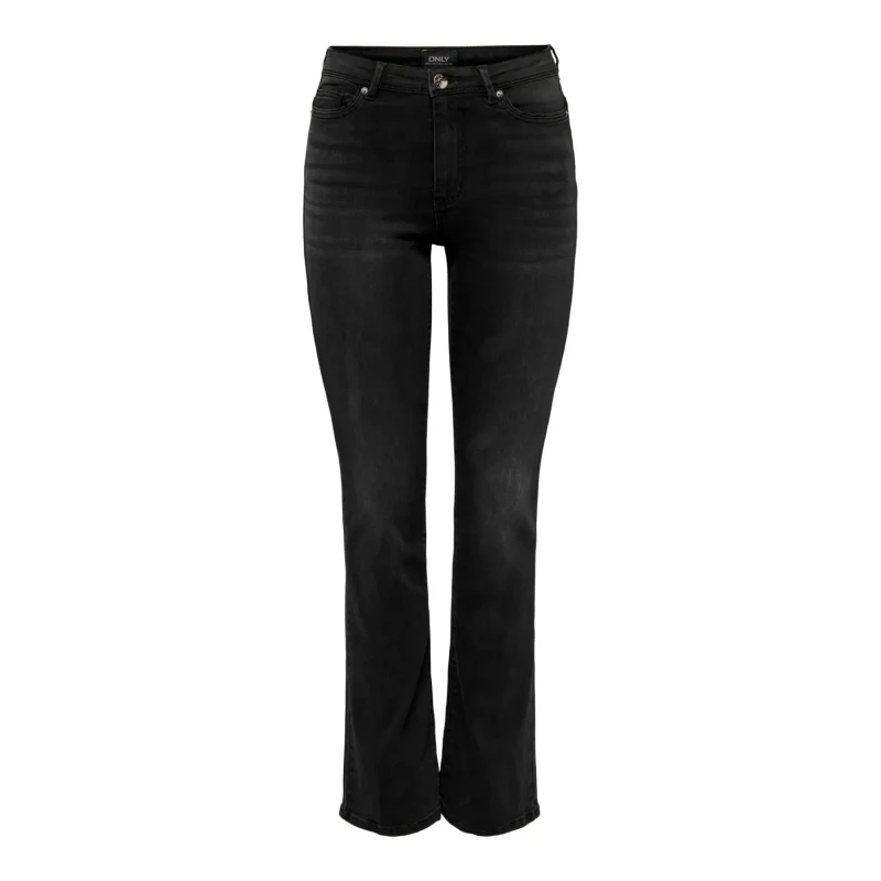 Image of Only Flared jeans For Her Only Onlwauw bj1097 Noir Female XSx30