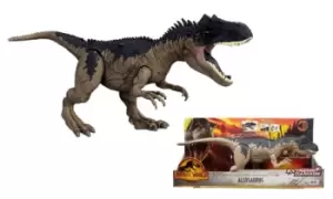 Image of Jurassic World Extreme Damage Roaring Allosaurus, Mattel