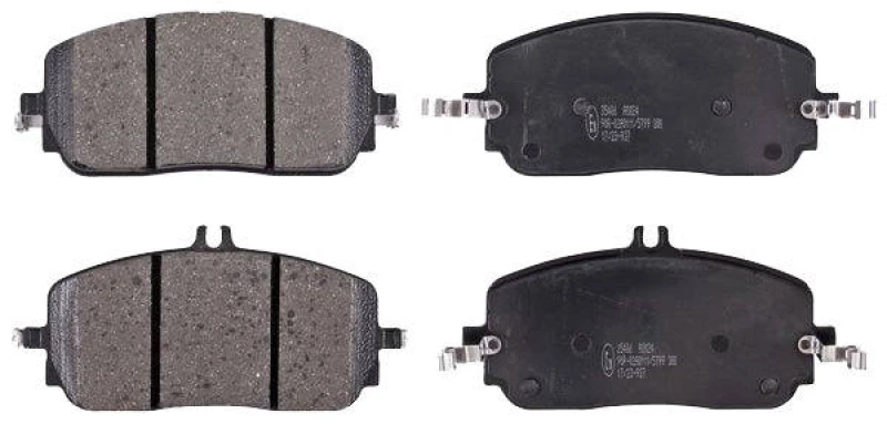 Image of A.B.S. 35406 Brake pad set incl. wear warning contact Brake Pad Set,disc brake (402)