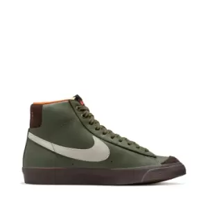 image of Nike Blazer Mid '77 Vntg, Army Olive/Summit White-Campfire Orange, size: 6, Male, Trainers, DZ5176-300