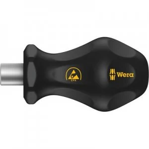 image of Wera 811/1 ESD Bit screwdriver 1/4 (6.3 mm) 10 mm DIN 3126, DIN ISO 1173