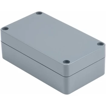 image of 301722 ABS Enclosure IP65 Dark Grey 115x65x40 - R-tech