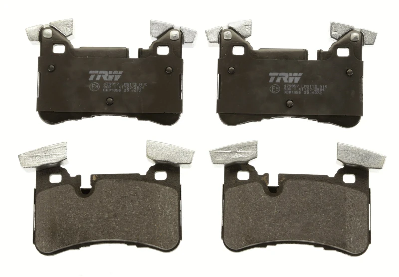 Image of TRW GDB1856 Brake pad set prepared for wear warning indicator Brake Pad Set,disc brake (402)
