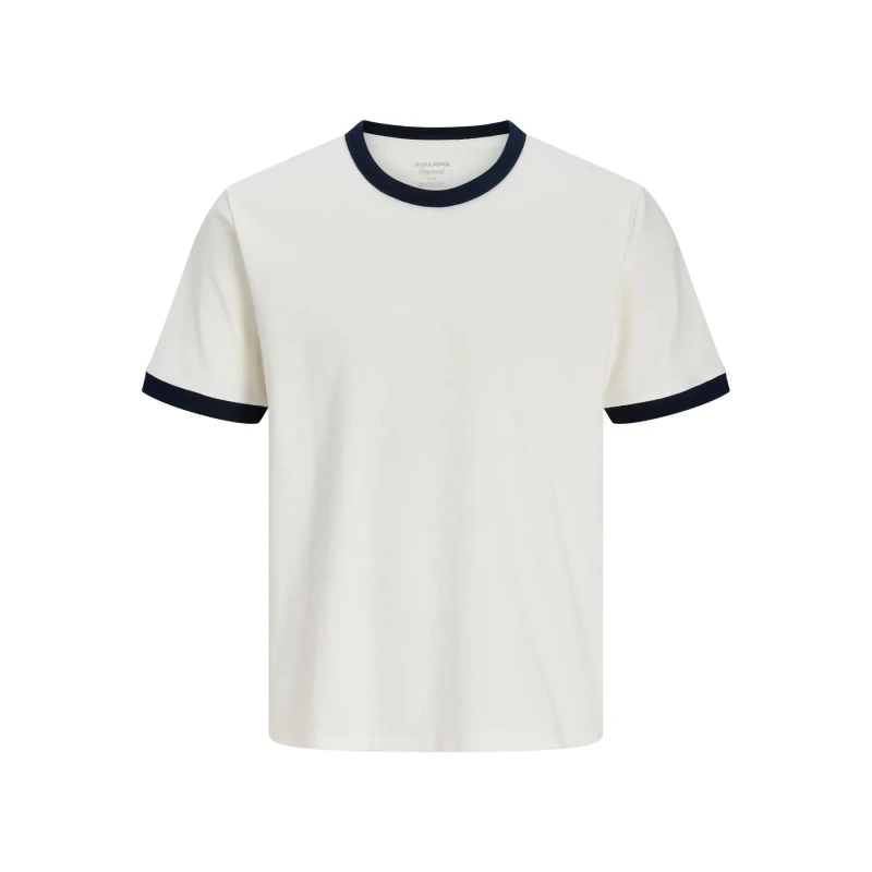 Image of jack & jones T-Shirt Jack & Jones Jorsavona Ringer Blanc Male XL