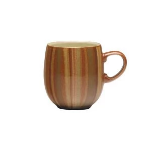 Image of Denby Fire Stripes Large Curve Mug