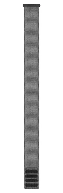 Image of Garmin 010-13306-21 UltraFit Nylon Strap - Grey (26mm Watch