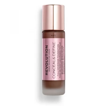 Image of Makeup Revolution Conceal & Define Foundation F17.5