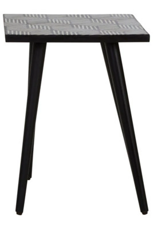 Image of Orsina Boho Side Table With Angular Base