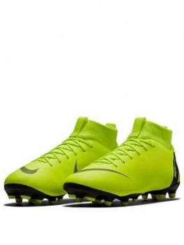 Image of Nike Junior Mercurial Superfly 6 MG Academy Football Boots Black Size 1 Men