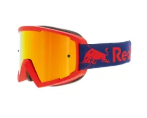 image of Spect Red Bull Whip Mx Goggles Red L.Red Flash Amber Red Mirror S.1