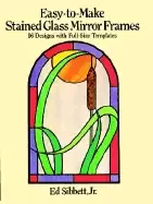 Image of easy to make stained glass mirror frames 16 designs with full size template