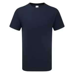 image of Gildan Mens Hammer Heavyweight T-Shirt (L) (Sport Dark Navy)