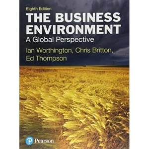 Image of The Business Environment A Global Perspective Paperback / softback 2018