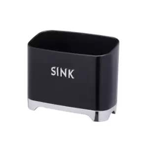 Image of Lovello Black Kitchen Sink Caddy Black