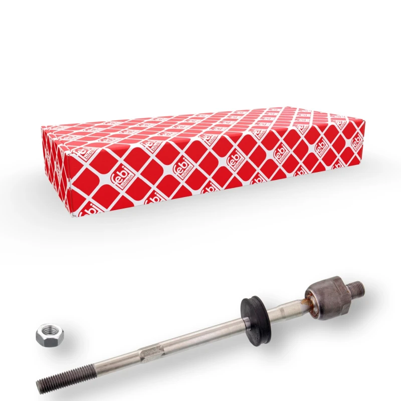 Image of FEBI BILSTEIN 12719 Inner Tie Rod OE Turbo NEW, Front Axle Right, with counter nut Inner Tie Rod (51)