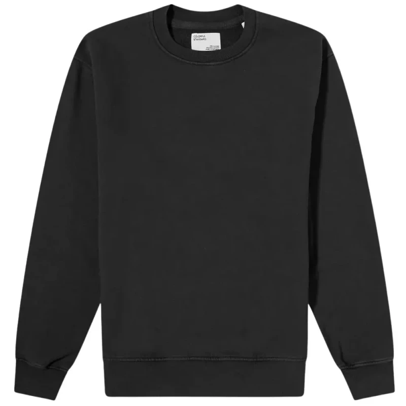 Image of Colorful Standard Sweatshirt Crewneck Colorful Standard Classic Organic deep Black Noir Male S