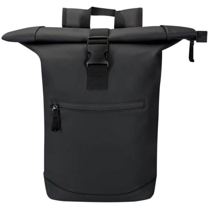 Image of Floso Mens Resi Plus Roll Top 18L Backpack in Black Male