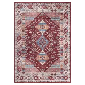 Image of Madar Washable Rug - Red - 120x160cm