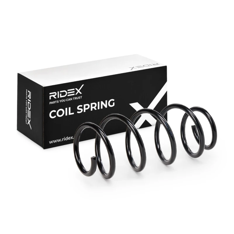 Image of RIDEX 188C0211 Coil spring Front Axle Coil Spring (188)