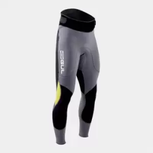 Image of Gul Code Zero 3mm Flatlock Trouser - Black