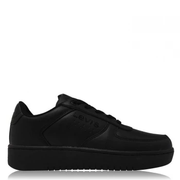 Image of Levis Union Trainer Child Girls - Black 0003