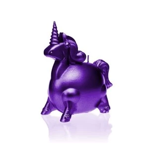 Image of Violet Metallic Unicorn Candle