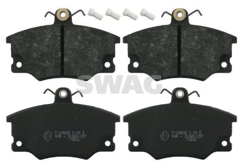 Image of Brake pad set SWAG 70 91 6079
