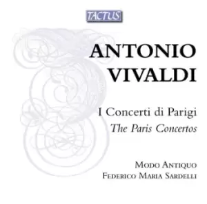 image of Antonio Vivaldi I Concerti Di Parigi The Paris Concertos by Antonio Vivaldi CD Album