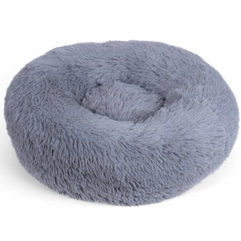 Image of Zoon Grey Fabric Dog Bed (W)60Cm (D)60Cm Medium