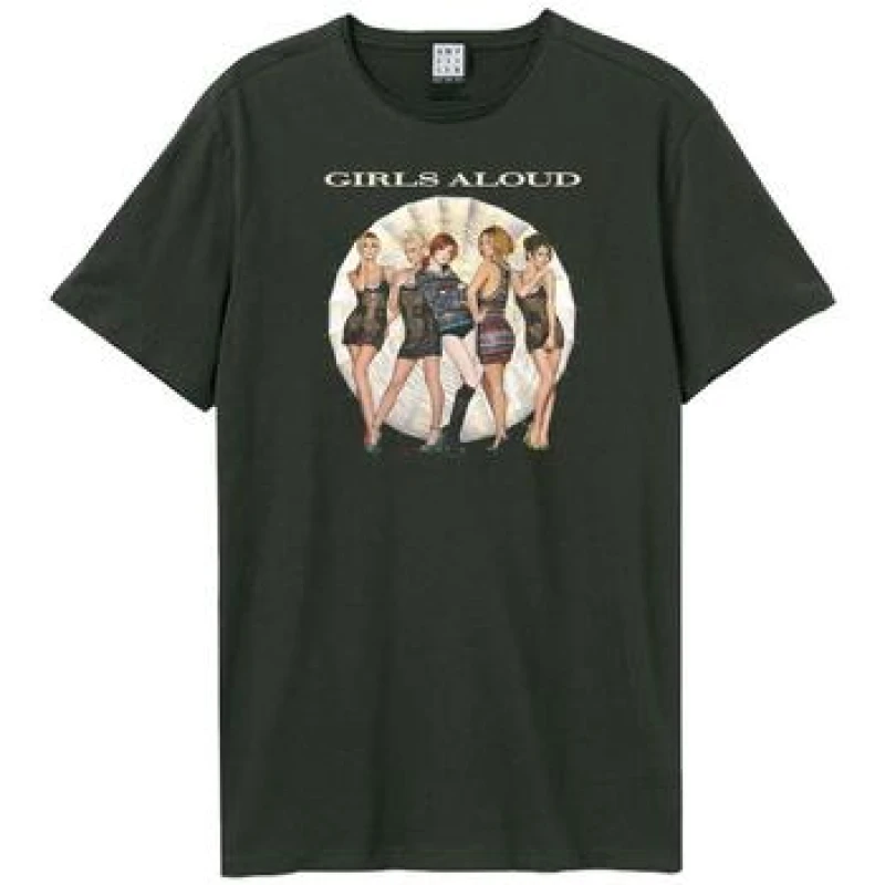 Image of Amplified Amplified Men Solar Photo Aloud T-Shirt in Charcoal Size: X-Small Charcoal XS Male 5063527721921