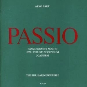 image of Passio by Arvo Part CD Album