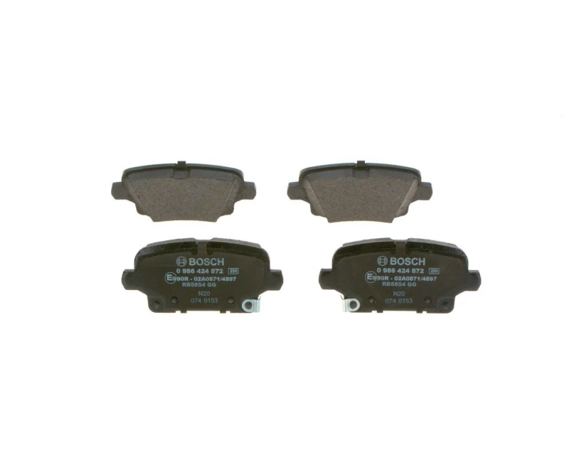 Image of Brake pad set Bosch 0 986 424 872