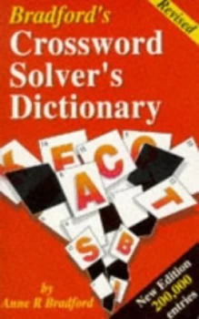 Image of Bradfords Revised Crossword Solvers Dictionary by Anne R Bradford and Anne R Bradford Paperback