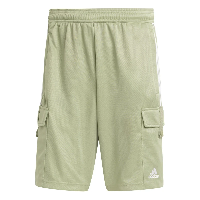 Image of adidas Tiro Cargo Shorts Mens Fleece Shorts S Green 47391615350