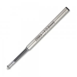 Image of Zebra 1.0 mm Black Ink Refill PK2