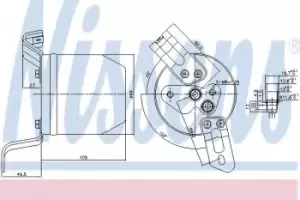 Image of Nissens Dryer AC air conditioning 95004
