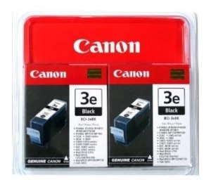 Image of Canon 4479A298 BCI3Ebk Ink Tank Black 2Pack