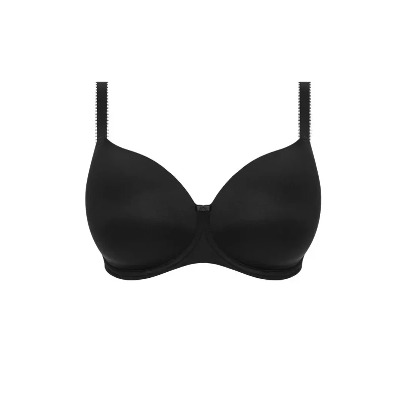 Image of Fantasie Womens underwired molded bra Fantasie Smoothease Noir Female 80J
