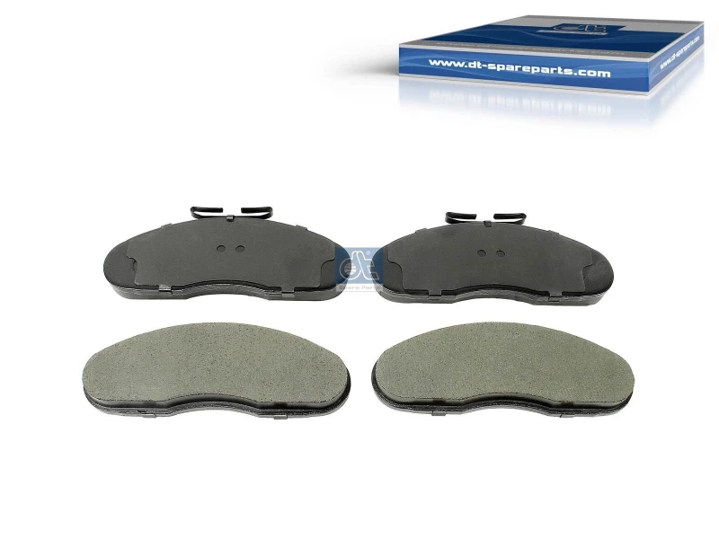 Image of DT Spare Parts 6.95117 Brake pad set Front Axle Brake Pad Set,disc brake (402)