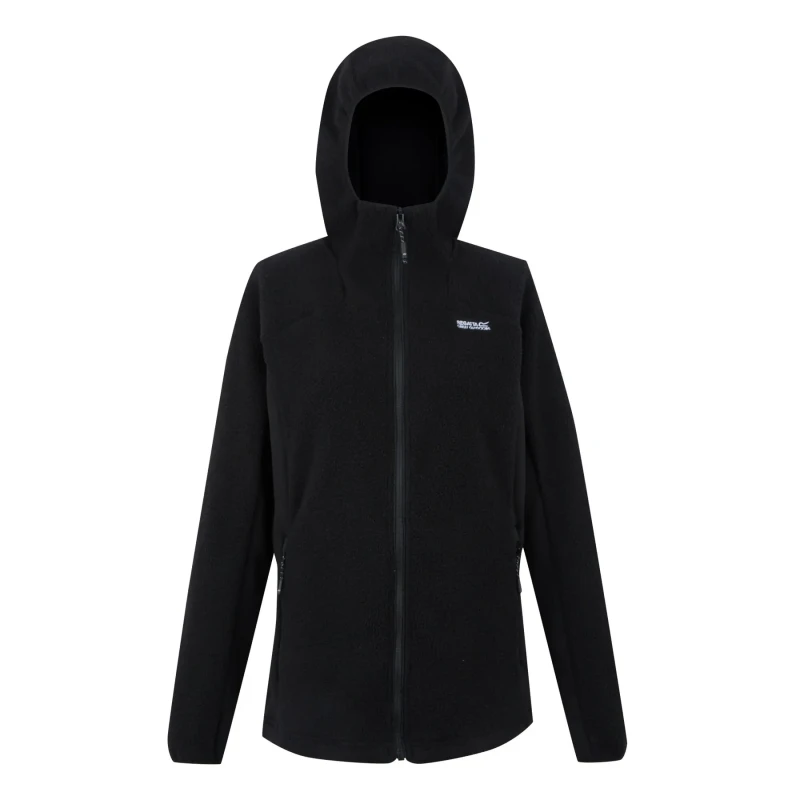 Image of Womens hooded fleece Regatta Elinn Noir Female 40