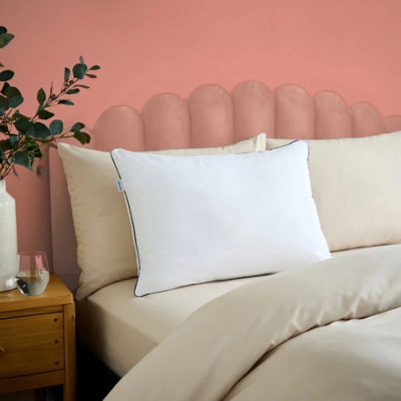 Image of Silentnight Luxury Hotel Collection Soft As Down Pillow White WA8PR Unisex