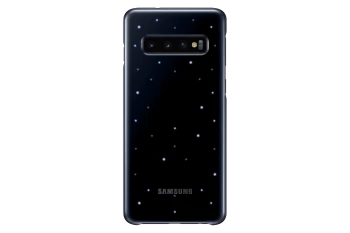 image of Samsung LED Back cover Samsung Galaxy S10 Black