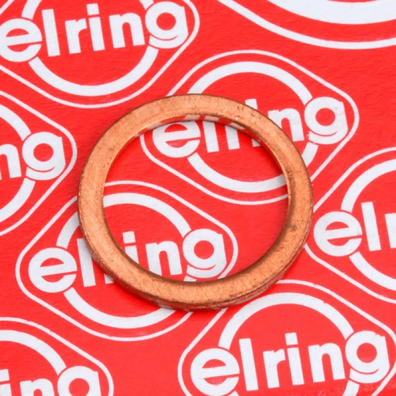 Image of ELRING 110.604 Oil Drain Plug Gasket Copper Copper Seal,oil drain plug (135)